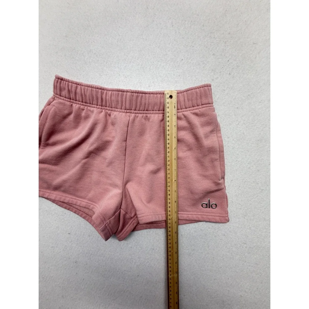 Alo Yoga Accolade Short Shorts Vintage Pink S